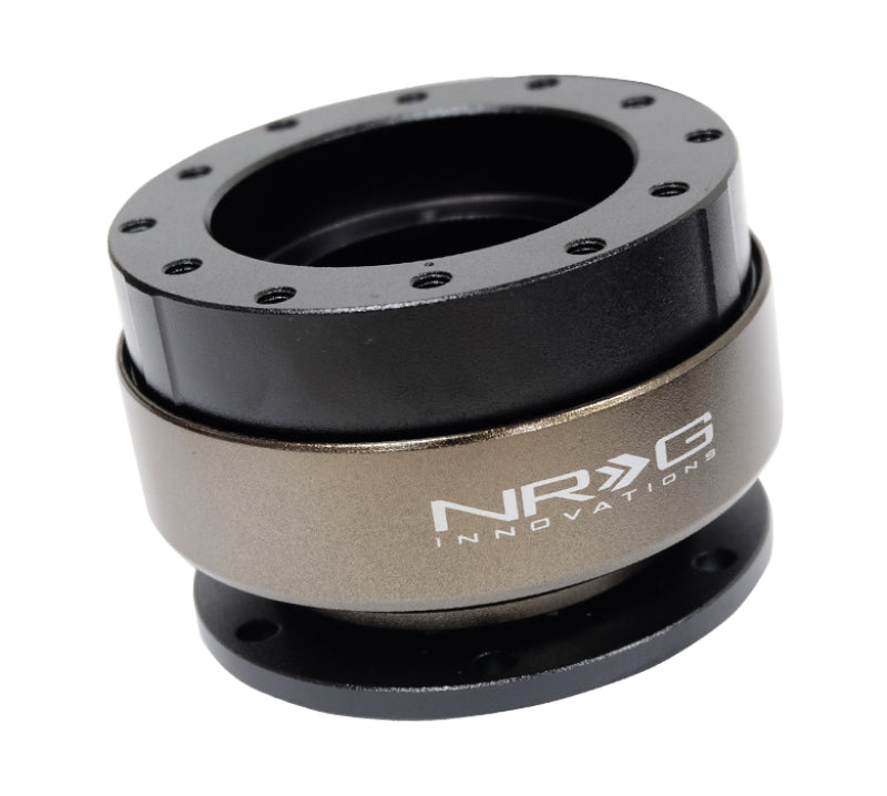 NRG Quick Release Gen 2.0 - Black Body / Chrome Ring SFI Spec 42.1 - SRK-200-1BK