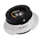 NRG Quick Release Kit Gen 2.5 - Black / White Ring w/Finger Grooves - SRK-250BK-WT