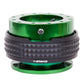 NRG Quick Release Kit - Pyramid Edition - Green Body / Black Pyramid Ring - SRK-210GN/BK
