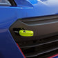 PERRIN 18-21 Subaru WRX & STI / 13-25 BRZ / 17-20 Toyota 86 Tow Hook Kit (Front) - Neon Yellow - PSP-BDY-235NY