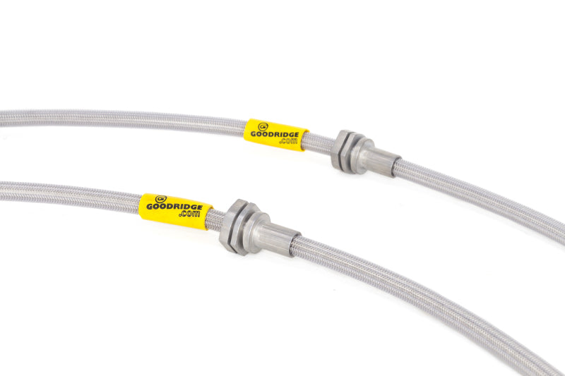Goodridge 8/84-7/87 Toyota Corolla GTS Stainless Steel Brake Line Kit - 21080