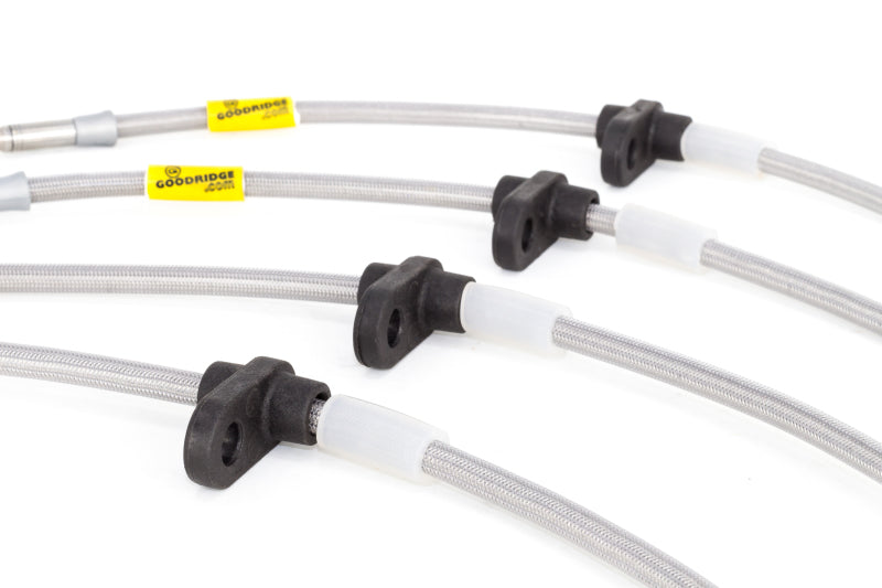 Goodridge 97-01 Honda Prelude (Base Model) Stainless Steel Brake Line Kit - 20037