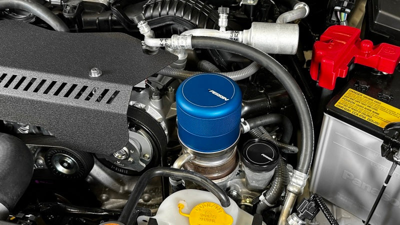 PERRIN 15-25 Subaru WRX & 13-25 BRZ/FR-S/86/GR86 Oil Filter Cover - Blue - PSP-ENG-716BL