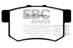 EBC Brakes Bluestuff Street and Track Day Brake Pads - DP5781/2NDX