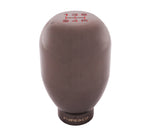 NRG Universal Shift Knob 42mm - Heavy Weight 480G / 1.1Lbs. - Black Chrome (5 Speed) - SK-100B/CH-W
