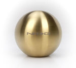 NRG Chrome Gold Titanium Round Shifter Heavy Weight - SK-350GD