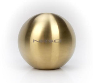 NRG Chrome Gold Titanium Round Shifter Heavy Weight - SK-350GD