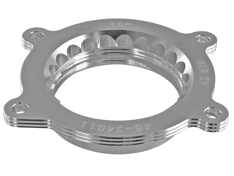 aFe Silver Bullet Throttle Body Spacer 14 Chevrolet Corvette V8 6.2L - 46-34011