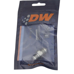 DeatschWerks 6AN Male Flare to 6AN Male Flare Coupler - 6-02-0202