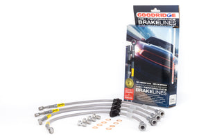 Goodridge 98-00 Honda Accord w/ Rear Disc Brake Lines - 20004