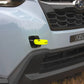 PERRIN 22-25 Subaru WRX / 18-23 Crosstrek / 20-25 OBXT Tow Hook Kit (Front) - Neon Yellow - PSP-BDY-237NY