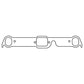 Cometic Pontiac 326-455 V8 .064in ArmorCore Exhaust Manifold Gasket Set - C5147-064