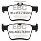 EBC 2014+ Audi A3 1.8 Turbo (w/Electronic Parking Brake) Ultimax2 Rear Brake Pads - UD1761