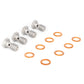 Goodridge 97-01 Honda Prelude (Base Model) Stainless Steel Brake Line Kit - 20037