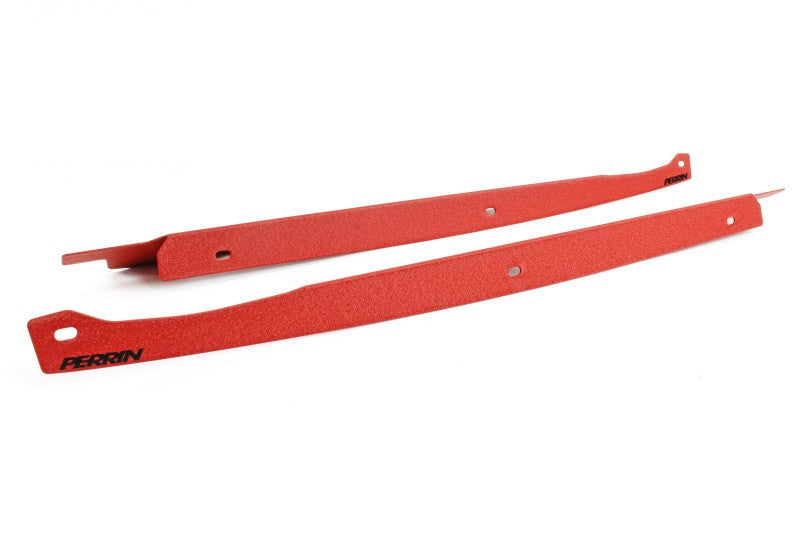 PERRIN 08-14 Subaru WRX/STI / 08-11 Impreza Fender Shroud Set - Red - PSP-ENG-549RD