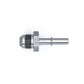 DeatschWerks 8AN Male Flare to 5/16in Male EFI Quick Connect Adapter - 6-02-0138