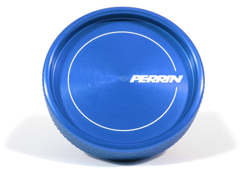 PERRIN 02-25 Subaru Impreza/WRX/STI & 13-25 Crosstrek/BRZ/FR-S/GR86/GR86 Oil Fill Cap - Blue - PSP-ENG-711BL