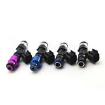 Injector Dynamics ID1050X Injectors - 60mm Length - 11mm Blue Top - 204 Lower Cushion (Set of 4) - 1050.60.11.204.4