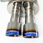 Korsh Subaru WRX 2015+ Auto CVT Turbo Back Exhaust - Stainless Steel with Titanium Tips - Revzone
