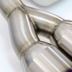 Korsh Subaru WRX STI 2008-2014 Hatch Catback Exhaust - Stainless Steel with Titanium Tips - Revzone