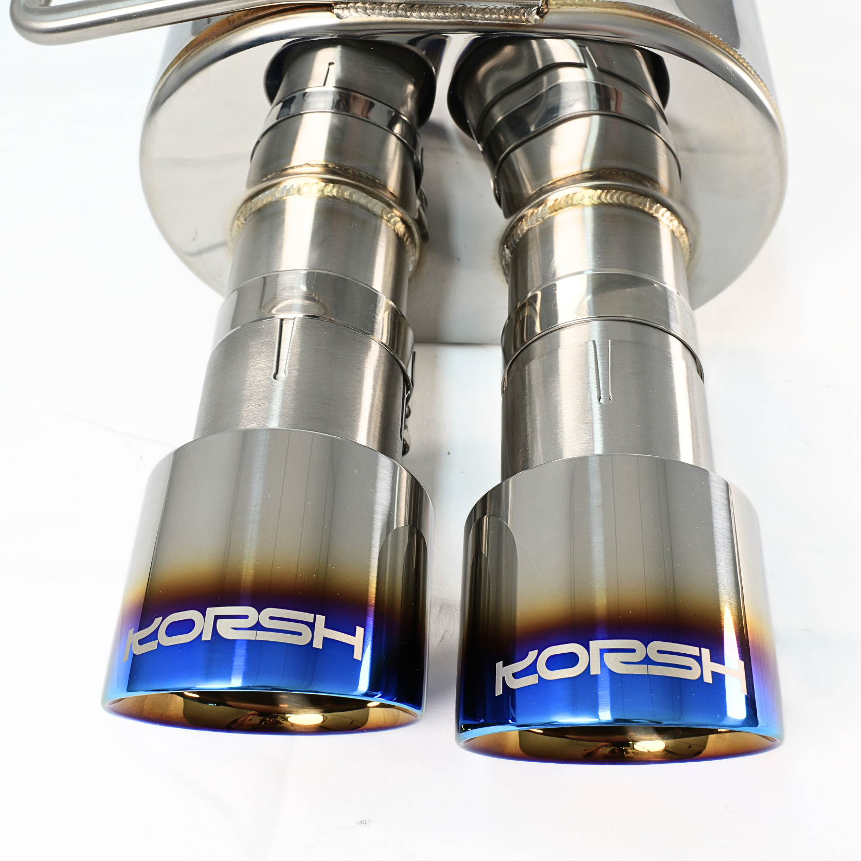 Korsh Subaru WRX 2015+ Manual Turbo Back Exhaust - Stainless Steel with Titanium Tips - Revzone