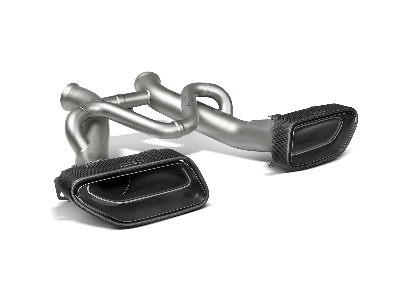 Akrapovic Slip-On Line (Titanium) - McLaren 650S / 650S Spider 2019+ - S-MC/TI/2 - Revzone