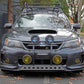 PERRIN 08-14 Subaru WRX & STI / 08-11 Impreza / 05-09 Legacy Tow Hook Kit (Front) - Flat Black - PSP-BDY-231BK