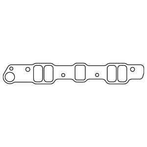 Cometic Pontiac V8 .188in Fiber Intake Manifold Gasket Set - 1.141in x 2.063in Rectangle Port - C5778-188
