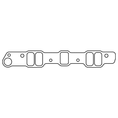 Cometic Pontiac V8 .125in Fiber Intake Manifold Gasket Set - 1.141in x 2.063in Rectangle Port - C5778-125
