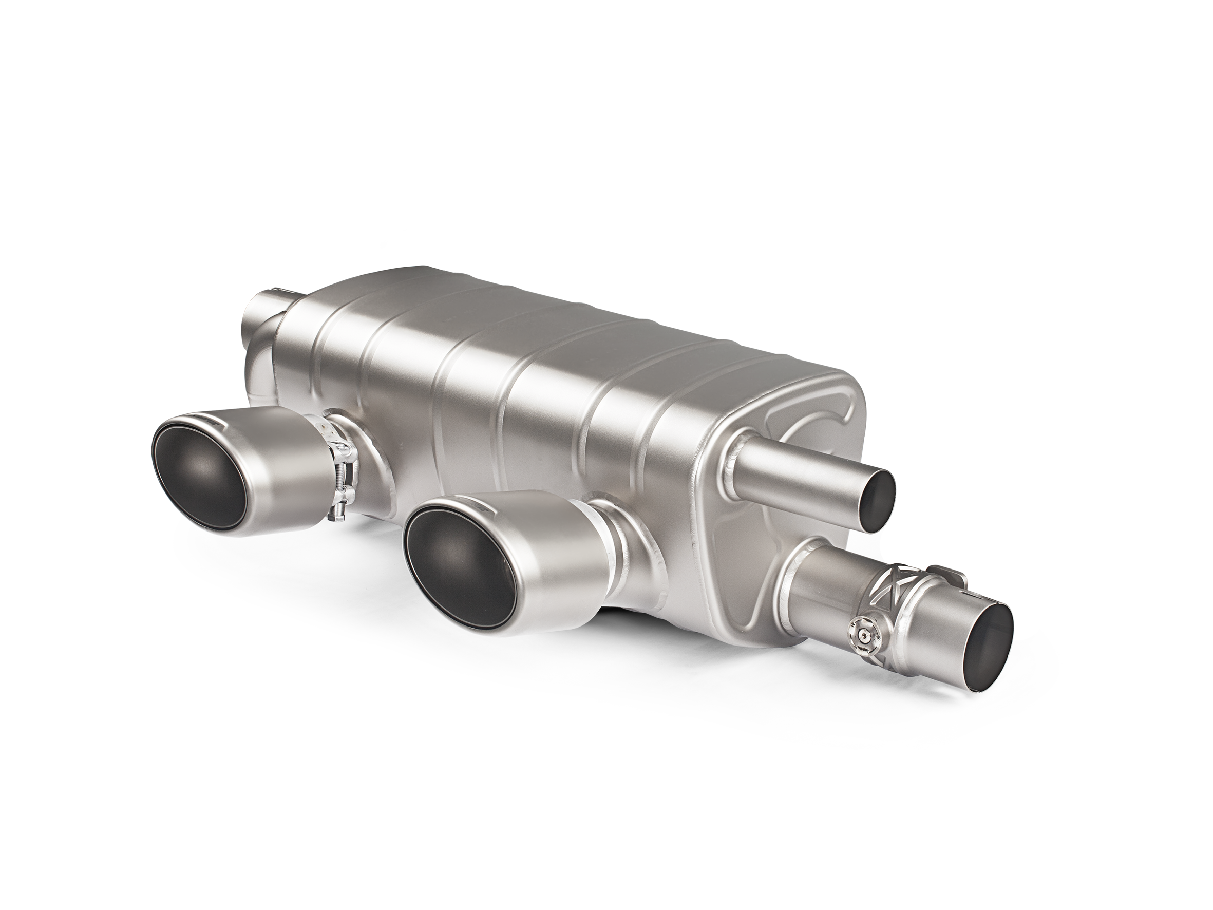 Akrapovic Slip-On Line (Titanium) - for OE non sport exhaust - Porsche 911 Carrera / Cabriolet / Targa /S/4/4S/GTS (991.2) 2019+ - S-PO/TI/5H - Revzone