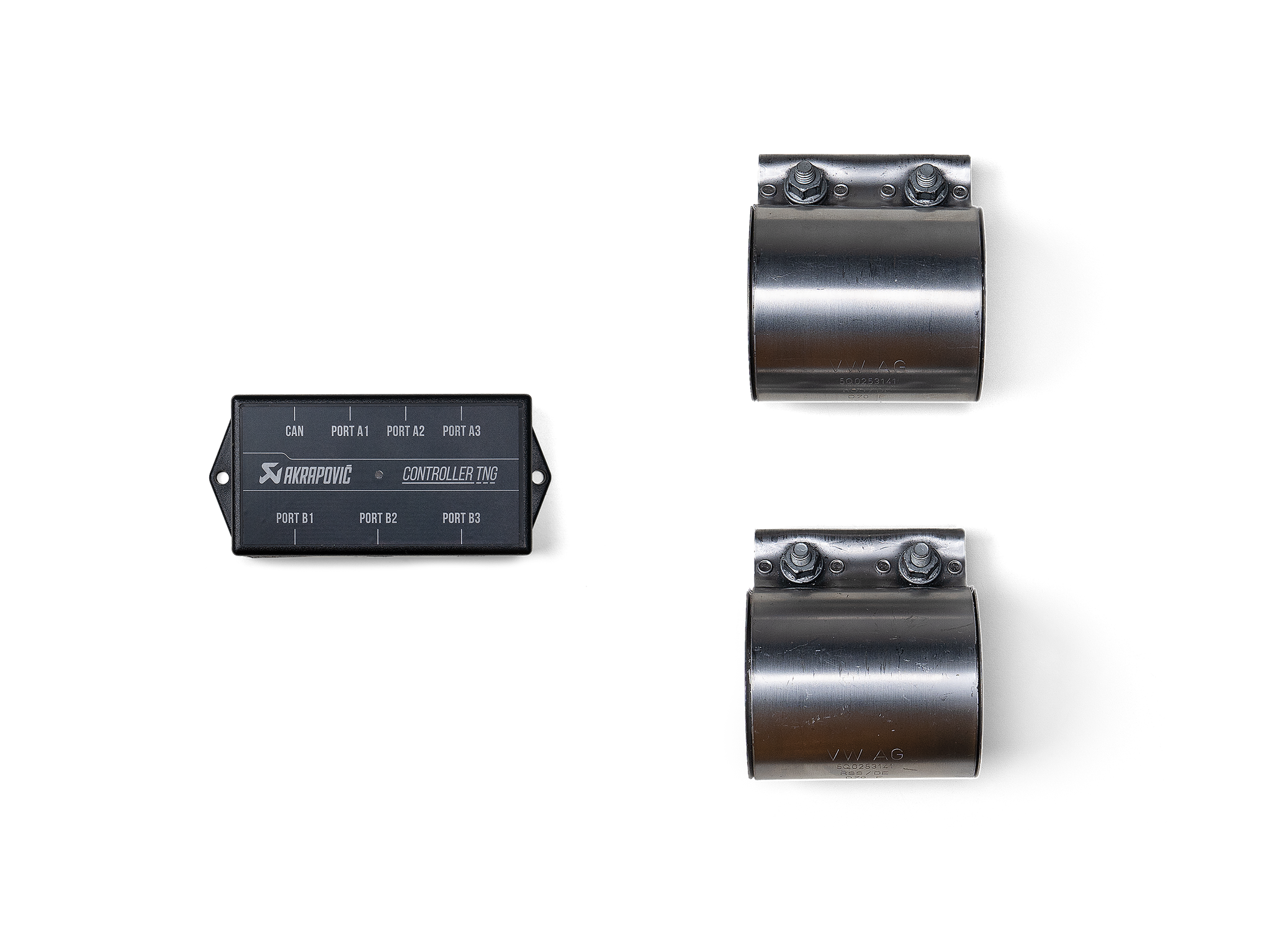 Akrapovic Fitting Kit for Porsche Panamera V8 (976) - Porsche Panamera / 4 / 4 E-Hybrid / 4S E-Hybrid / GTS / Turbo E-Hybrid / Turbo S E-Hybrid (976) 2026+ - P-MF1051 - Revzone