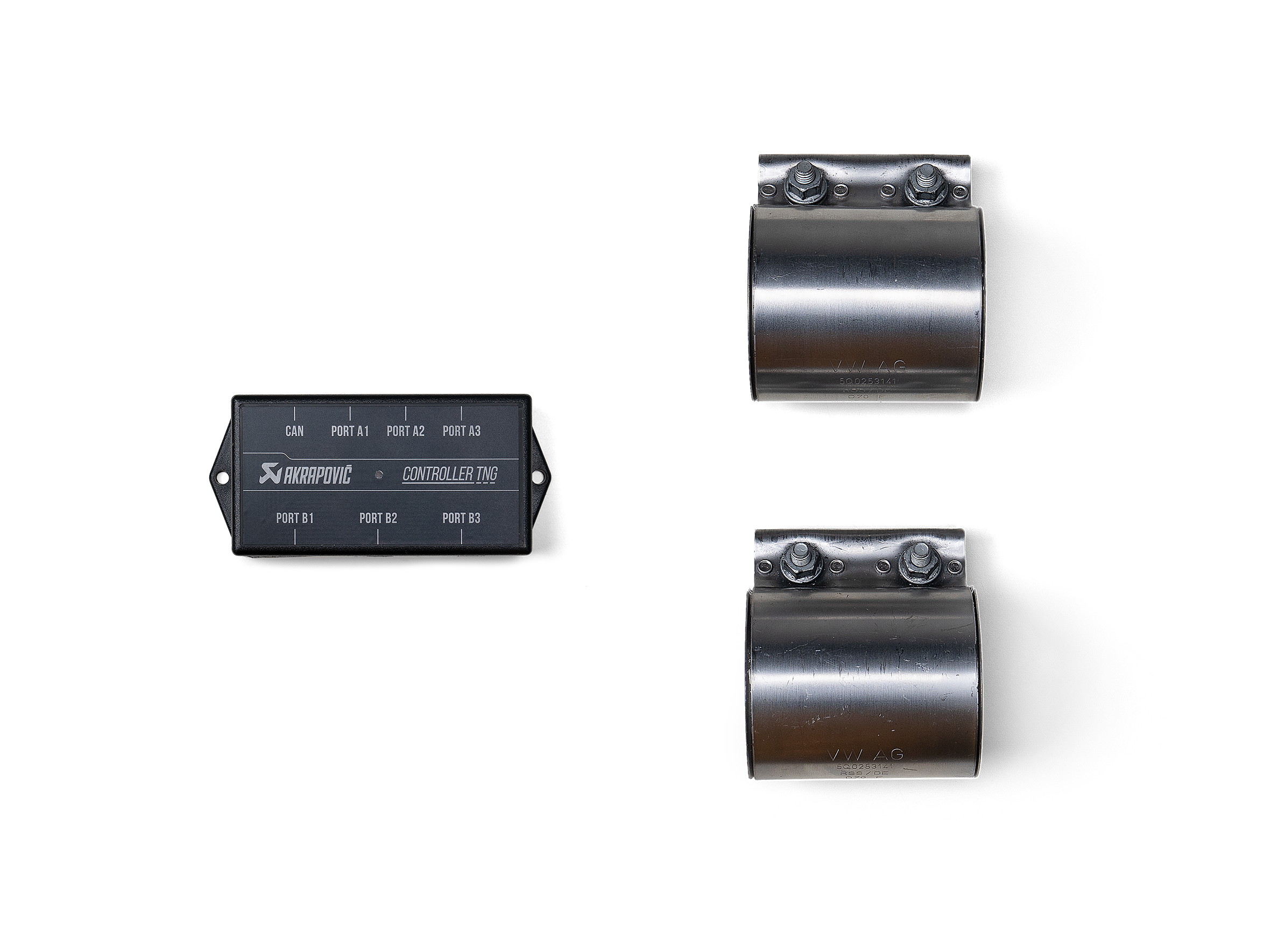 Akrapovic Fitting Kit for Porsche Panamera V8 (976) - Porsche Panamera / 4 / 4 E-Hybrid / 4S E-Hybrid / GTS / Turbo E-Hybrid / Turbo S E-Hybrid (976) 2026+ - P-MF1051 - Revzone