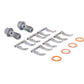 Goodridge 09-14 Honda Fit (Non-EV Models) Stainless Steel Brake Line Kit - 20114