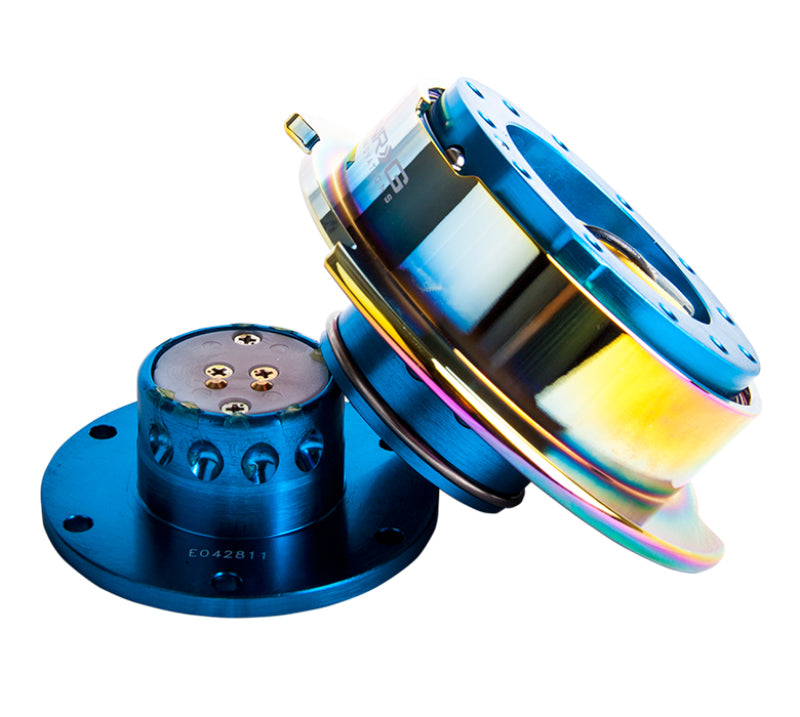 NRG Quick Release Gen 2.5 - New Blue Body / Neochrome Ring - SRK-250NB/MC