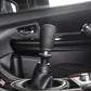 GrimmSpeed Shift Knob Stainless Steel - Subaru 5 Speed and 6 Speed Manual Transmission - Black - 380001