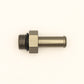 DeatschWerks 6AN ORB Male To 3/8in Barb Fitting (Single Barb - Incl O-Ring) - 6-02-0504