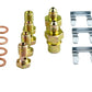 Goodridge 09-12 Cadillac CTS-V (All CTS-V w/ Brembo Brakes) Stainless Steel Brake Line Kit - 12238