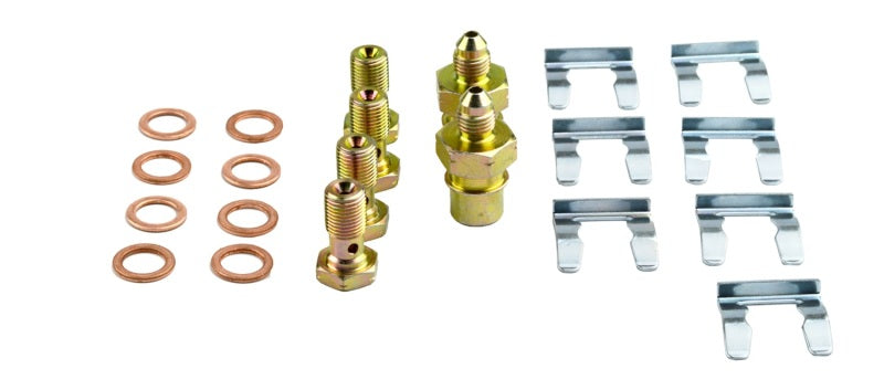 Goodridge 09-12 Cadillac CTS-V (All CTS-V w/ Brembo Brakes) Stainless Steel Brake Line Kit - 12238
