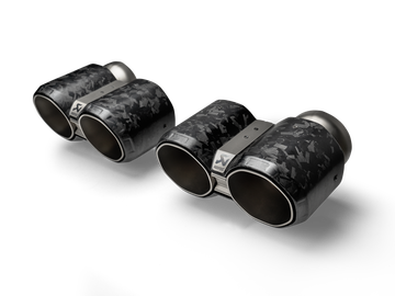 Akrapovic Tail Pipe Set (Chopped Carbon) - BMW M2 Coupe (G87) / M3 (G80, G81) / M4 (G82, G83)
