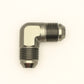 DeatschWerks 8AN Male Flare To 8AN Male Flare 90-Degree Coupler Fitting - 6-02-0208