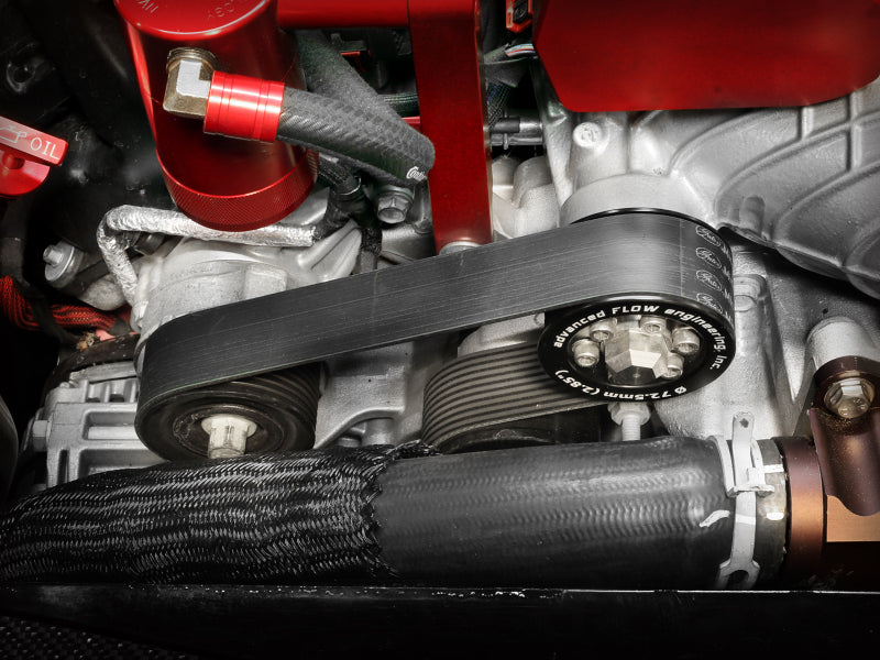 aFe 15-23 Dodge Challenger / 15-23 Dodge Charger SRT Hellcat 2.85in Supercharger Power Pulley Kit - 79-10007