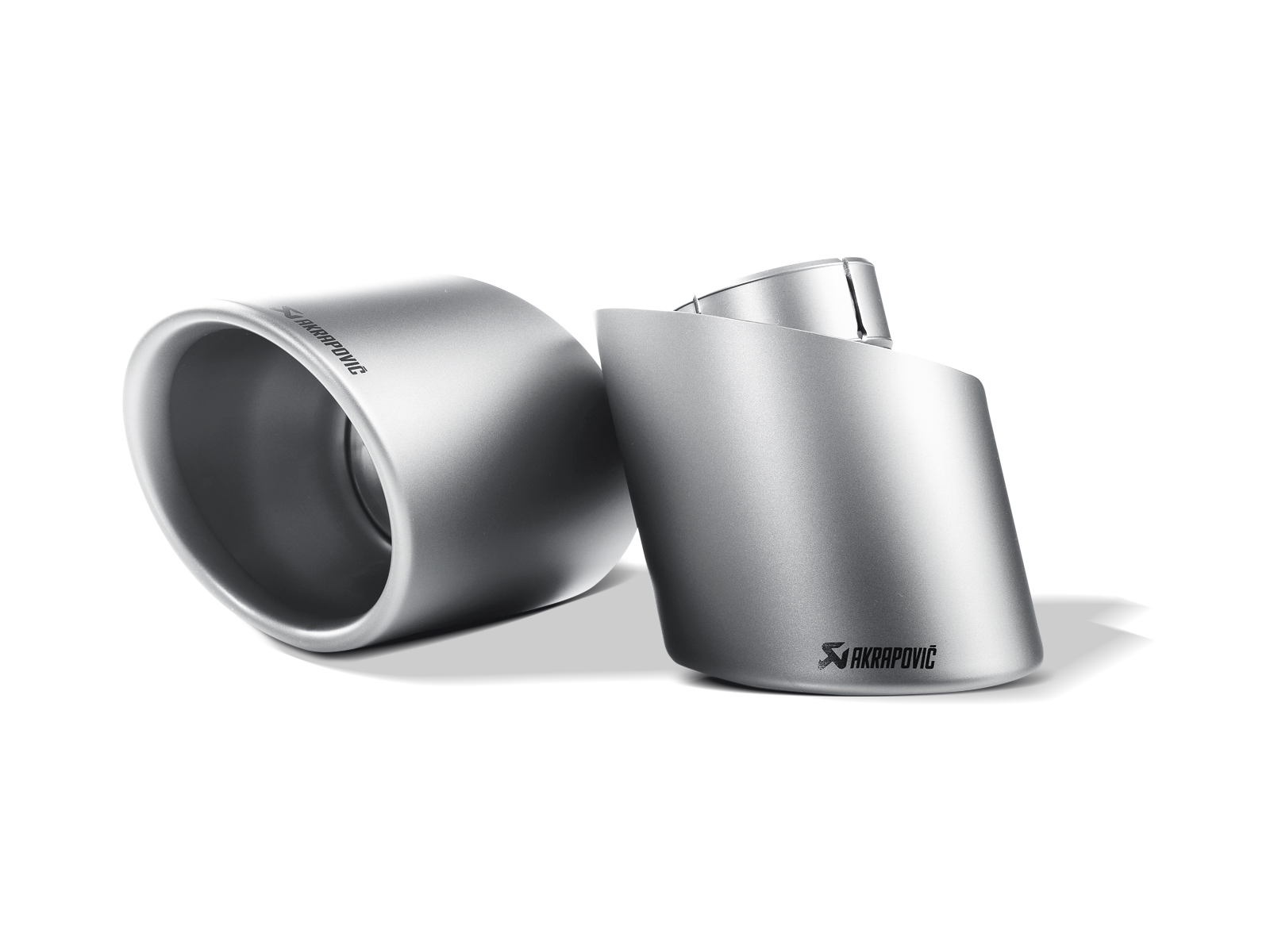 Akrapovic Tail pipe set (Titanium) - Abarth 500/500C 2017-2020 - TP-T/S/2 - Revzone