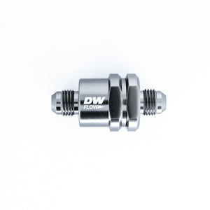 DeatschWerks 6AN Male Flare + 6AN Male Flare One Way Check Valve - 6-02-0723