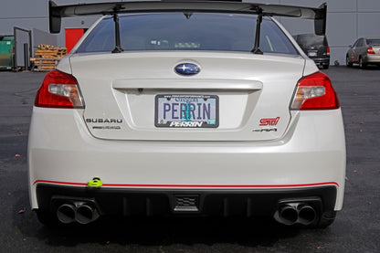 PERRIN 15-21 Subaru WRX/STI Tow Hook Kit (Rear) - Neon Yellow - PSP-BDY-252NY