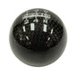 NRG Universal Ball Style Shift Knob - Heavy Weight 480G / 1.1Lbs. - Black Carbon Fiber (5 Speed) - SK-300BC-W