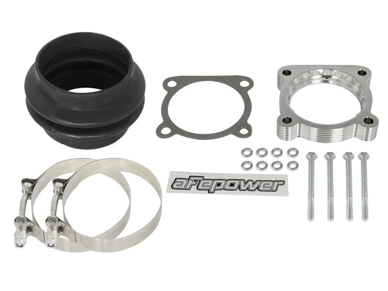 aFe Silver Bullet Throttle Body Spacers TBS Nissan Patrol 10-16 V8-5.6L - 46-36004