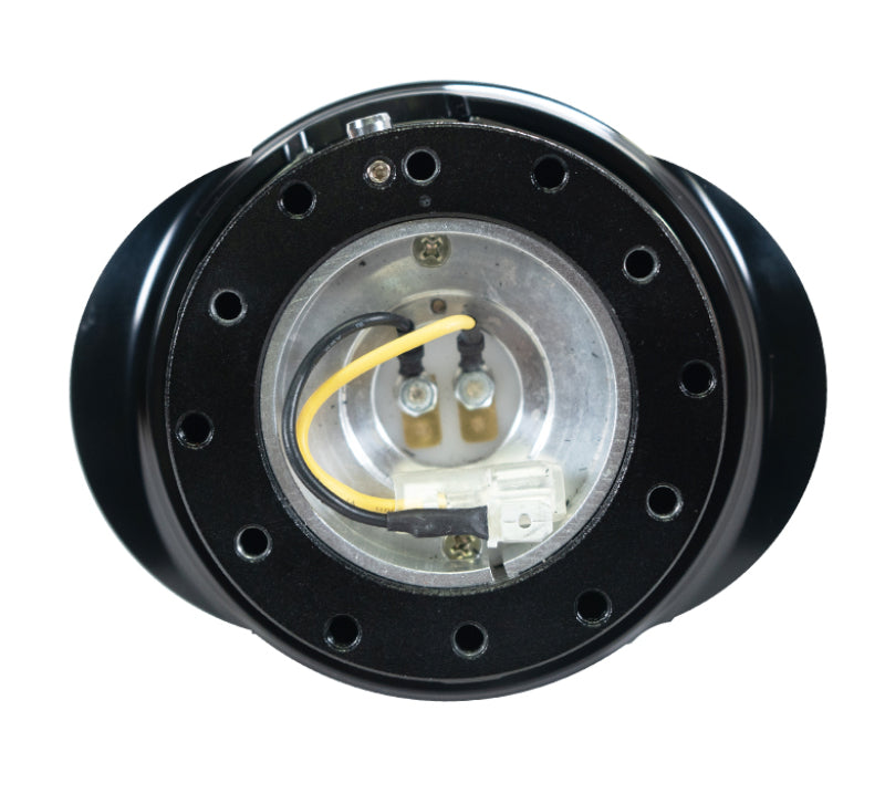 NRG Quick Release Gen 2.2 - Black Body / Shiny Black Oval Ring - SRK-220BK