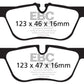 EBC 14+ BMW 228 Coupe 2.0 Turbo ATE calipers Ultimax2 Rear Brake Pads - UD1613