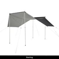 3D MAXpider Lightweight Car Awning - view 2 - Revzone