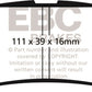 EBC 05+ Nissan Frontier 2.5 2WD Ultimax2 Rear Brake Pads - UD1100